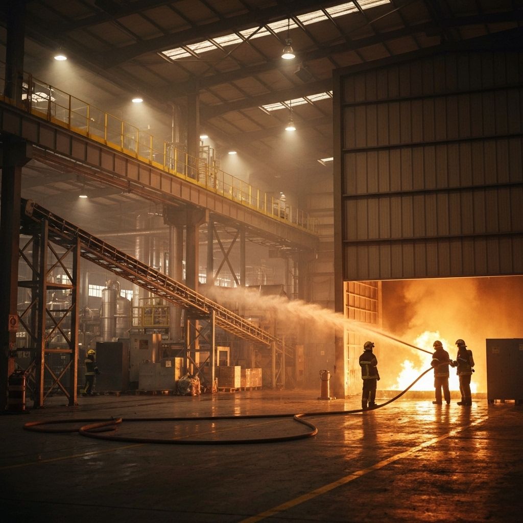 Endüstriyel Yangın Sigortası